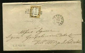 Regno IV° Sardegna 1862 Montepulciano Muto lv 404 - Picture 1 of 3