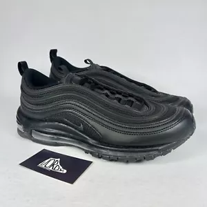 Nike Air Max 97 Triple Black DH8016-002 Women’s Athletic Sneakers Size 12 - Picture 1 of 9