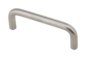 Silverline Satin Nickel Draht Zug Schrank Schublade Griff Loch Mitte: 96 mm/3"/4" - Bild 1 von 5