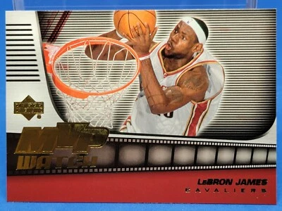 2006-07 Upper Deck LeBron James #LJ MVP Watch Cavaliers LAKERS HEAT NBA ALL STAR - Image 1 of 2