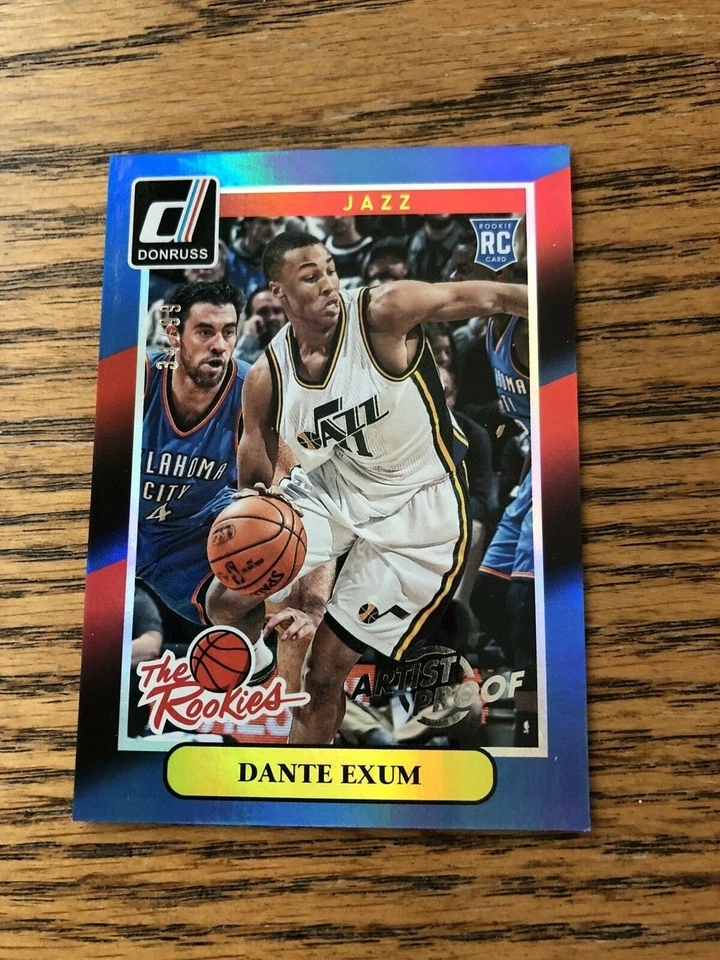 Donruss Artist Proof The Rookies 2014-15 radiocontrol Dante Exum Utah Jazz #34/99 paralelo Foto 1 de 1