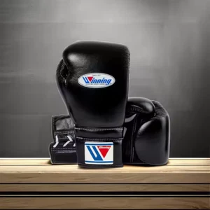 Winning MS-600 Boxhandschuhe 16 oz schwarz - Pro Gear - Bild 1 von 4