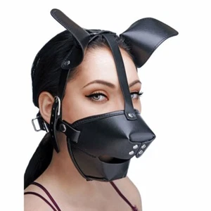 Master Series: Capucha de juego de cachorro cachorro y mordaza de pelota transpirable ---¡ENVÍO GRATUITO!!! - Imagen 1 de 5