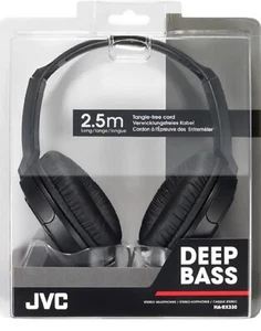 JVC HARX330 Full-Size Over-Ear Stereo Headphones - Black 2.5M Cord For DJ - Picture 1 of 2