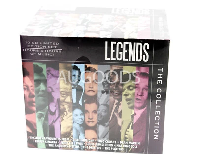 Legends - The Collection 10 DISC Limited Edition Box Set MUSIC CD NEW SEALED - Image 1 of 2