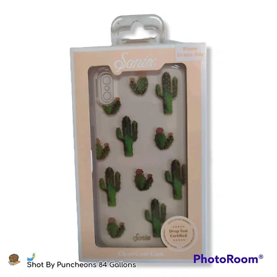 Funda de teléfono SONIX transparente de cactus espinoso para iPhone Xs Max Foto 1 de 3