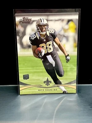 2012 Topps Prime RC Nick Toon #6 - New Orleans Saints - Image 1 of 2