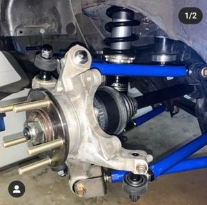 P2M for Mazda RX-8 RX8 2003-12 Adjustable Rear Lower Trailing Link FUCA SE3P - Picture 1 of 8