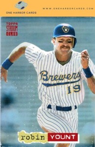 1994 Stadium Club Milwaukee Brewers Baseball Card #1 Robin Yount