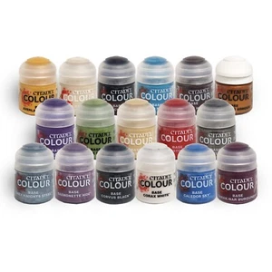 Citadel Base Paint Pot 12ml, Games Workshop Warhammer Miniature Paints - Picture 1 of 114