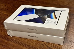 Apple MacBook Pro 16" 512GB SSD, M1 Pro, 16GB) Laptop - SILVER- MK1E3LL/A -A2485 - Picture 1 of 2