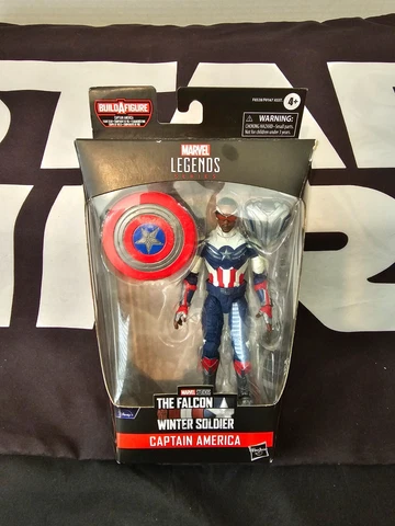 Captain America The Falcon BAF Flight Gear 6" Scale MARVEL LEGENDS Series NEW Cover