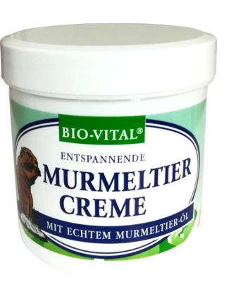 BIO-VITAL KOSMETIK Murmeltier Creme Balsam BioVital Kosmetik entspannend 6x 250ml