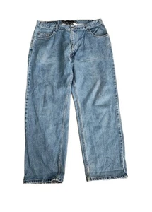 VINTAGE Levis SilverTab Jeans Herren 38X30 Blau Denim Straight Relaxed Grunge 90s - Bild 1 von 22