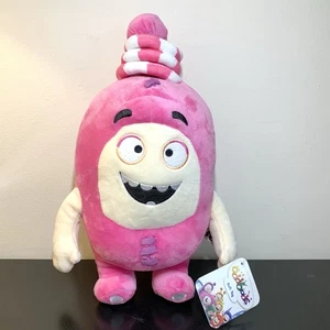 Oddbods Newt Pink Soft Toy Plush 12” Tall New With Tags - Picture 1 of 4