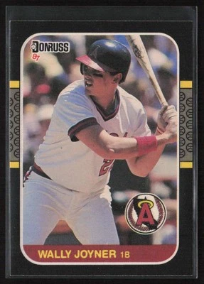 1987 Leaf Wally Joyner #252 Rookie California Angels - Image 1 of 2