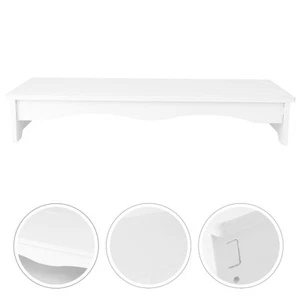 Monitor Stand Riser Stands for Desktop Keyboard Computer Risers Monitors - Afbeelding 1 van 12