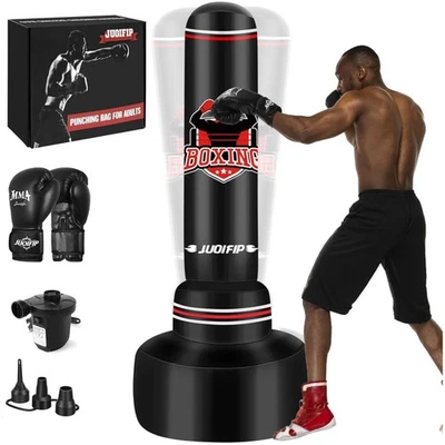 Boxsack Stehend Erwachsene 70 "- Heavy Punching Boxing Bag mit Boxhandschuhen... - Bild 1 von 4