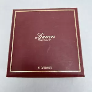Ralph Lauren Lauren Vintage Unopen All Over Powder Talc w/Puff Large 4.5oz 127g - Picture 1 of 12