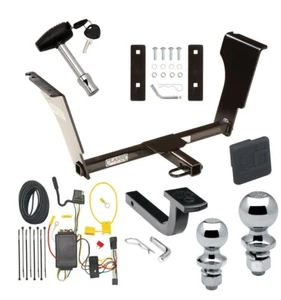 Trailer Hitch For 03-07 CTS 04-07 V Deluxe Package Wiring 2" & 1-7/8" Ball Lock - Picture 1 of 12