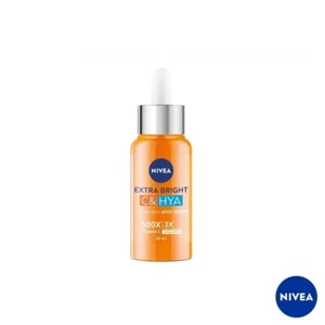 NIVEA Extra Bright C & HYA Serum Vitamin C Brightening Reduce Dark Spots 30 ml - Picture 1 of 4