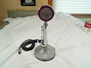 Vintage Astatic Mikrofon Modell D-104 T-UG8 Ständer. Ungetestet #T2 - Bild 1 von 7