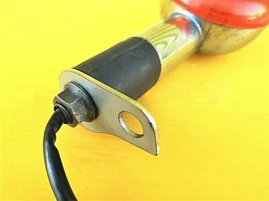 SUZUKI RV125 VANVAN - NEUE EDELSTAHL-MONTAGEPLATTE VORNE BLINKER 35671-13G50 - Bild 1 von 2