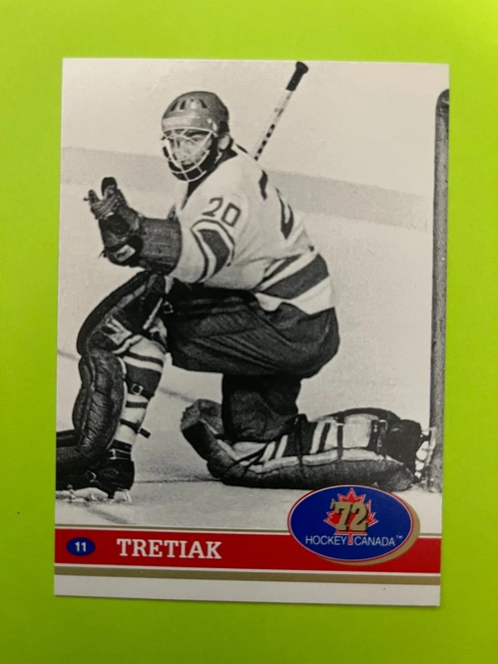 1991 Future Trends 1972 Summit Series #11 Vladislav Tretiak Goalie NrMt - Image 1 of 2