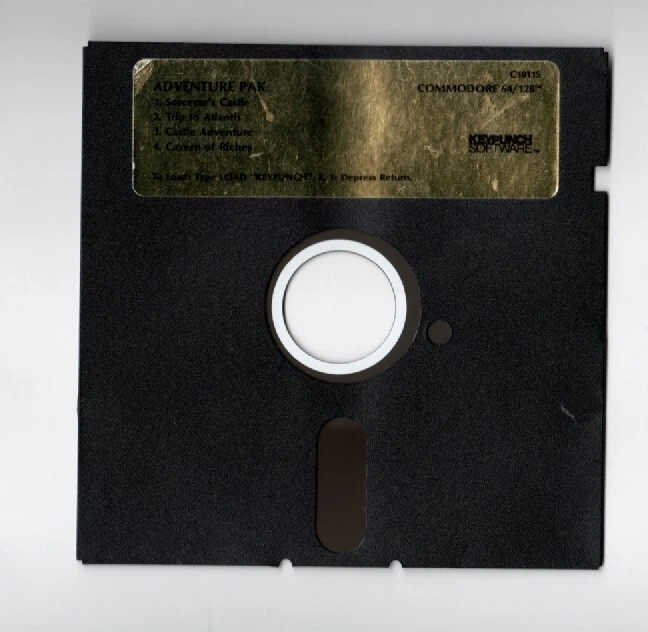Commoddore 64 - 128 - Adventure Pak - 5.25 Disk - Original - Image 1 of 1