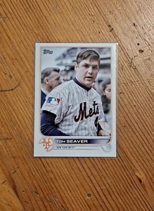 2022 Topps Update Tom Seaver Image Variation SP #41 NY Mets - Picture 1 of 2