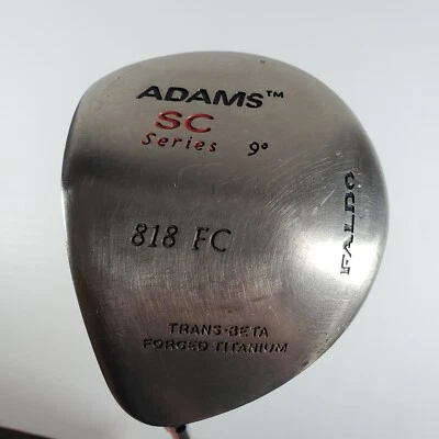ADAMS SC SERIES 9* DRIVER 818 FC FALDO Left Handed Graphite LH Reg Flex ~ 44" - Image 1 of 4