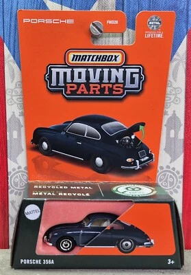 '25 火柴盒 PORSCHE 356A 1: 64 比例移动零件系列美国库存!!! — 第 1/4 张图片