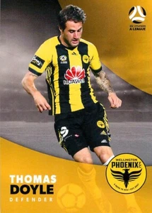 2017 2018 WELLINGTON PHOENIX A-League Card THOMAS DOYLE - Picture 1 of 2