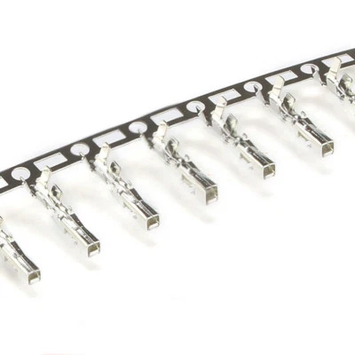 JST Copper Electrical Crimp Wire Terminal Connector,  Female Terminals Reed - Image 1 of 4