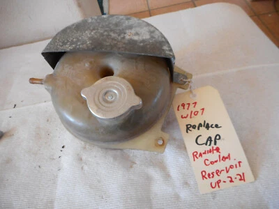 Mercedes Benz Behr W107 R107 450SL 380 SL SLC Overflow Coolant Reservoir Tank c Foto 1 de 4