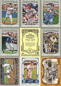 2013 Topps Gypsy Queen Baseball Atlanta Braves Master Team Set (21) - Bild 1 von 1