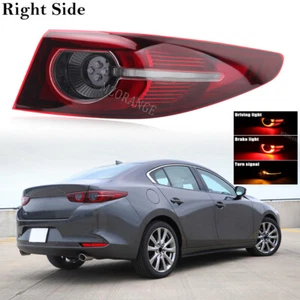 Right Passenger Side Tail Light For 2019 20 21 2022 Mazda 3 Sedan LED Outer Rear - Picture 1 of 17