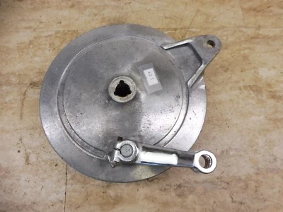 Yamaha XJ550 XJ 550 1983 Maxim Y476-1' rueda trasera cubo tambor placa de freno Foto 1 de 4