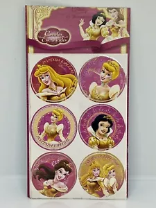 24 quilates. Paquete - Pegatinas de Fiesta de Princesa / Calcomanías de Princesas para Fiesta. - Imagen 1 de 2