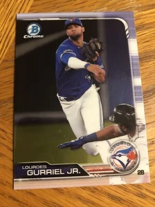 2019 Bowman Chrome Baseball Lourdes Gurriel Jr Toronto Blue Jays - Picture 1 of 3