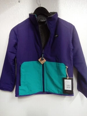 Burton Ski Jacket Girls M 10/12 Purp DryRide Snowboard reversible #5B4B - Image 1 of 3