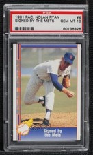 1991 Pacific Nolan Ryan Texas Express Nolan Ryan #4 PSA 10 GEM MT HOF