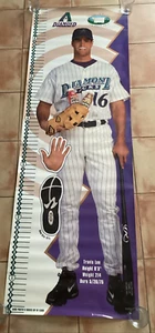 TRAVIS LEE ARIZONA DIAMONDBACKS TABELLA DI CRESCITA 76"x36" TAPE MISURA POSTER LATTE - Foto 1 di 4