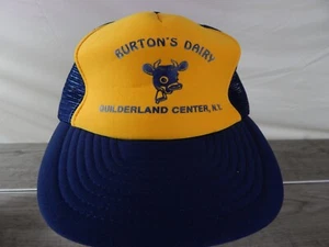 Burton's Dairy Guilderland Center, N.Y. Mesh Blue Adjustable Hat - Picture 1 of 6