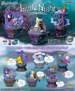 Re-Ment Pokemon Little Night Collection 6 Types Complete set Figure Miniature - Picture 1 of 9