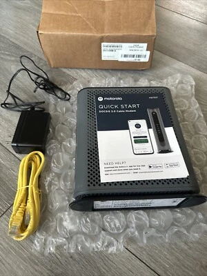 Motorola DOCSIS 3.0 Cable 24x8 Modem MB7621 - Image 1 of 4