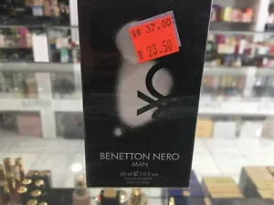 United Colors Benetton Nero Man Eau de Toilette Spray 30 ml - Bild 1 von 3