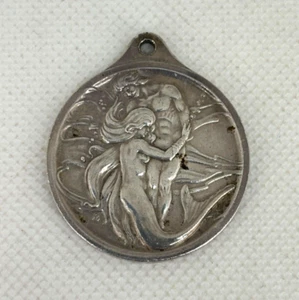 Colgante Ficha Plata Fina Hamilton 1976 Día de San Valentín EL MAR DEL AMOR 999 - Imagen 1 de 5