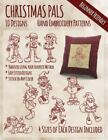 Christmas Pals Hand Embroidery Patterns, Embroidery, StitchX, Very Good conditio