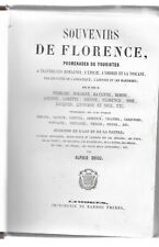 PRACHTBAND: Alfred Driou: Souvenirs de Florence, c.1862